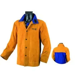 Jak-160 Schweißerjacke aus Rindvollleder Gr.L/XL/XXL - F12160XL-1 -  -  - 77,50 € - 