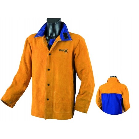 Jak-160 Schweißerjacke aus Rindvollleder Gr.L/XL/XXL - F12160XL-1 -  -  - 77,50 € - 