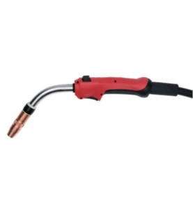 A stylish image showcasing the Fronius MIG Schweißbrenner MTG 400s /E/6,0m/55° - Fortis, featuring the product reference 4,036,554,001 by Fronius, available for 552,28 €.