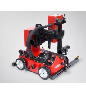 A stylish image showcasing the Längsfahrwerke/Fahrwerke ArcRover 22 für MIG/MAG, featuring the product reference 8,045,642 by Fronius, available for 7.642,95 €.