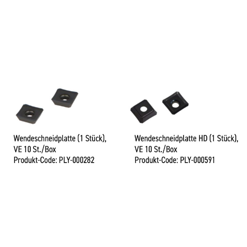 Wendeschneidplatten zum Fasen PROMOTECH / Anfasmaschine für Rohre Wendeschneidplatten zum Fasen PROMOTECH / Anfasmaschine für Rohre