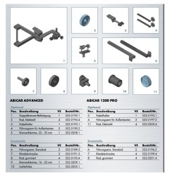 Führungsarm standard  - AbiCar - 522.0189.1 -  -  