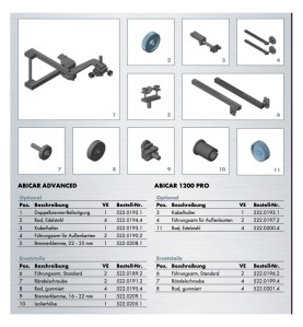 Magnetblock für flexible Führungsschiene - AbiCar - 522.0186.10 -  -  