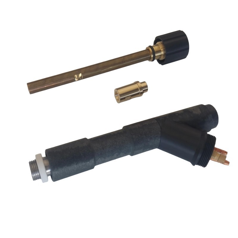 Automatik Brennerkörper mit Führungsrohr ABITIG-MT 300 W, 300 DC / 210 AC - ED 100%, 1.6–4.8 mm, flüssiggekühlt - 779.2020 Automatik Brennerkörper mit Führungsrohr ABITIG-MT 300 W, 300 DC / 210 AC - ED 100%, 1.6–4.8 mm, flüssiggekühlt - 779.2020779.2020Abicor Binzel446,33 €