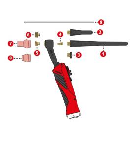 Spannhülse 1,0mm, ø5,3x12,7 Fronius TTG1200A / TTG1600A / TTW2500A / TTW3000A - 42,0001,1148 -  - 9007946245152 - 3,24 € - 