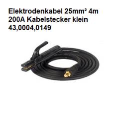 Elektrodenkabel 25mm, 35mm 4m /10m 200A / 300A / 400A Kabelstecker 9 u. 13mm