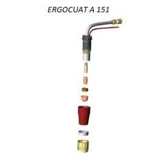 Trafimet Ergocut A151 - 1 Luftrohr, 1 Swirl Ring, 5 Elektroden kurz, 5 Schneiddüsen k. 1,6mm, 1 Aussenschutzdüse, 1 Feder - SET 