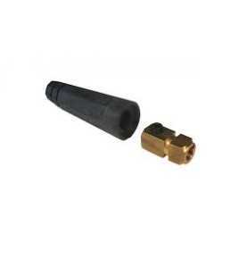 Schweißkabelkupplung Adapter Stecker 13mm auf Buchse 9mm mit Schweißkabel 25qmm - 511.0331ad -  -  - 22,15 € - 