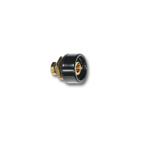 Massebuchse-Kabelbuchse fuer Massekabel-Dorn14mm,10-25mm2, (schwarz) - CX0530 -  - 8028485145506 - 3,45 € - 