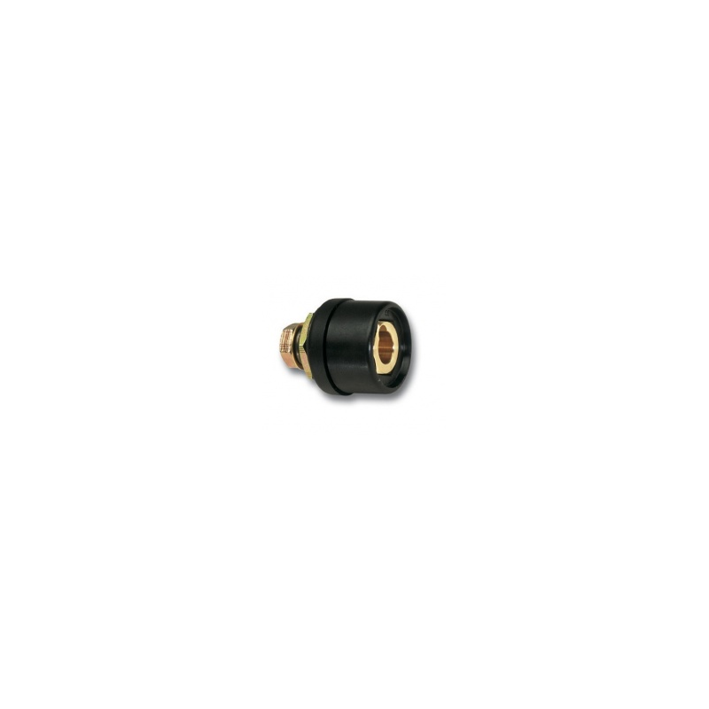 Massebuchse-Kabelbuchse fuer Massekabel-Dorn14mm,35-70mm2, (schwarz) - CX0558 -  - 8028485145605 - 7,50 € - 