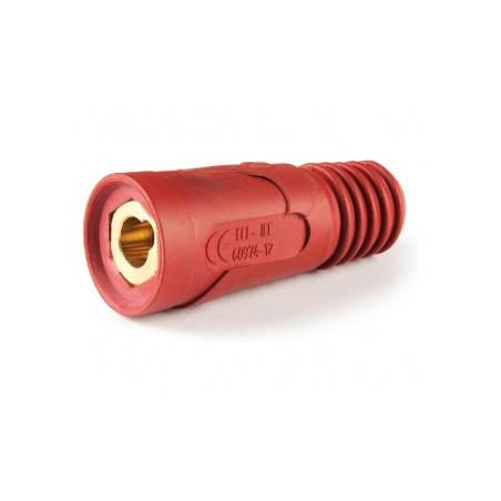 Massebuchse-Kabelbuchse fuer Massekabel-Dorn14mm,10-25mm2, (ROT) - CX0545 -  - 8028485004858 - 7,35 € - 