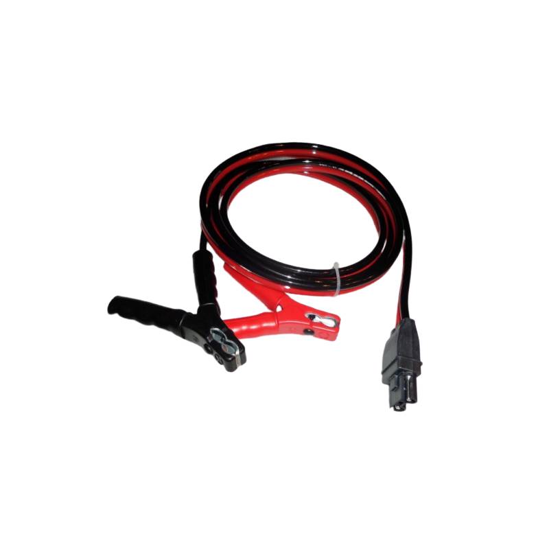 Ladeleitung mit Klemmen 5,0m/6mm² 50A für BATTERIELADE- UND TESTSYSTEM Fronius Acctiva SELLER / TWIN 15A Ladeleitung mit Klemmen 5,0m/6mm² 50A für BATTERIELADE- UND TESTSYSTEM Fronius Acctiva SELLER / TWIN 15A