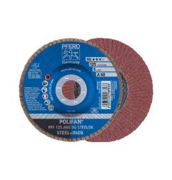 POLIFAN PFERD PFF 125 A60 SG STEELOX - 67606125 - POLIFAN PFERD PFF 125 A60 SG STEELOX Durchmesser 125 mm Korngröße 60 Bohrungs-