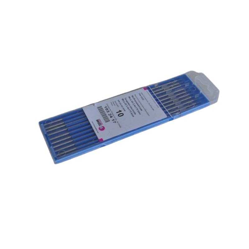 Wolframelektrode WLa 20 blau, 10 Stück, 1,0-4,0x175mm - Abicor Binzel