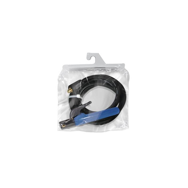 GYS Elektrodenhalter 600A + Kabel + Stecker montiert : 600 A, 5 m, Kabel Ø 70 mm², 35/50 mm² - 047006