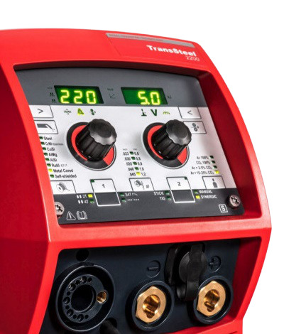 Transsteel 2200c Set/EF - Inverter MIG/MAG-WIG-Elektrodenschweissen