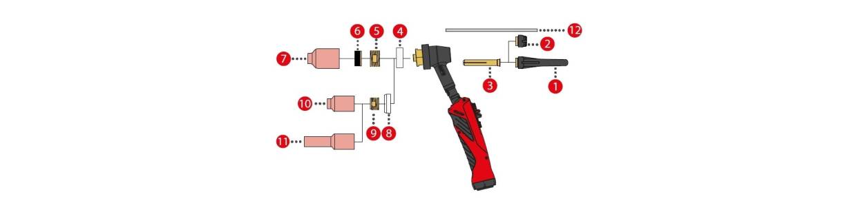 Verschleissteile für TTW5500P