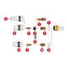 Verschleissteile nach MIG/MAG Schweissbrennern