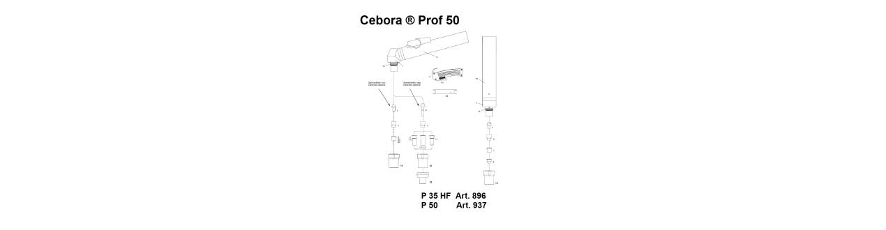 Cebora ® Prof 50 ®