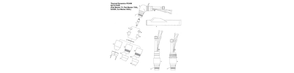 Thermal Dynamics -  PCH/M 60/75/76/80 - Nachbauten