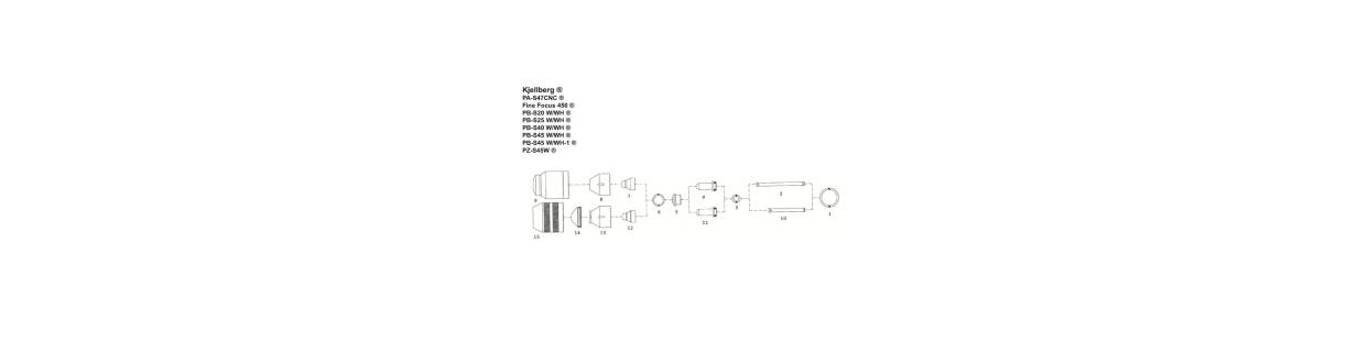 Kjellberg - Fine Focus 450, PBS20 etc.